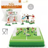 Set per decorazione a tema calcio con 2 porte e 7 giocatori in plastica per alimenti da Decora Set per decorazione a tema calcio con 2 porte e 7 giocatori in plastica per alimenti da Decora