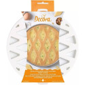 Griglia tagliapasta classica per pastiera Decora stampo in plastica per decoro top ø30 cm