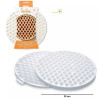 Griglia tagliapasta per crostata classica Decora stampo in plastica per decoro top ø30 cm