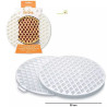 Griglia tagliapasta per crostata classica Decora stampo in plastica per decoro top ø30 cm Griglia tagliapasta per crostata classica Decora stampo in plastica per decoro top ø30 cm