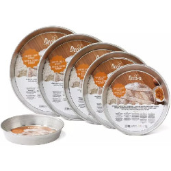 Da ø20 a ø30 cm stampo pastiera o ruoto bordo svasato in latta h4 cm Decora