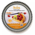 Stampo furbo per crostata in acciaio antiaderente ø28xh3 cm Decora