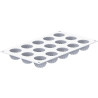 Pleincoeur Round 27 Silikomart: stampo silicone bianco per 15 mini porzioni tonde ø40xh27 mm Pleincoeur Round 27 Silikomart: stampo silicone bianco per 15 mini porzioni tonde ø40xh27 mm