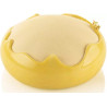 Splash 1320 Silikomart: stampo in silicone bianco per torte di ø17xh7,7 cm con separatore Splash 1320 Silikomart: stampo in silicone bianco per torte di ø17xh7,7 cm con separatore