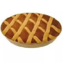Teglia per pastiera normale o ruoto per pastiera normale o stampo pastiera normale in alluminio per alimenti varie misure