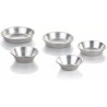 Formina liscia tartellata o tartelletta o stampo pastierina in alluminio di diametro da 7 a 10 cm Formina liscia tartellata o tartelletta o stampo pastierina in alluminio di diametro da 7 a 10 cm