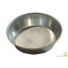 Formina liscia tartellata o tartelletta o stampo pastierina in alluminio di diametro da 7 a 10 cm
