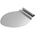 Vassoio porta torta in acciaio di larghezza 28 cm e lunghezza 33 cm da Silikomart