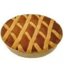 Teglia per pastiera alta o ruoto per pastiera alta o stampo pastiera alta in alluminio per alimenti varie misure