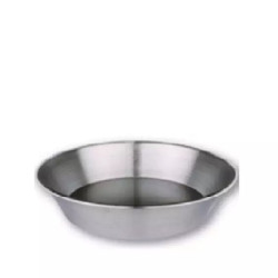 Teglia per pastiera alta o ruoto per pastiera alta o stampo pastiera alta in alluminio per alimenti ø24xh9,5 cm