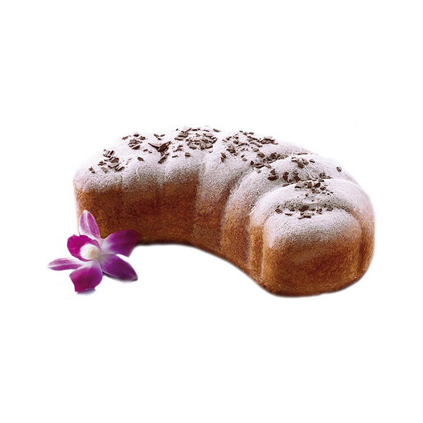 Croissant Silikomart: stampo silicone per torta a forma di cornetto 235x170xh60 mm