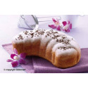 Croissant Silikomart: stampo silicone per torta a forma di cornetto gigante 235x170xh60 mm