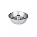 Ruoto forma casatiello in puro alluminio ø20xh9,5 cm