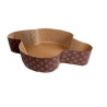 Set di 50 stampi per colomba da 750 g in carta forno calandrata monouso Set di 50 stampi per colomba da 750 g in carta forno calandrata monouso