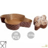 Set di 25 stampi per colombe di pasqua in carta forno calandrata ideale per colombe dal peso di 1,5 Kg Set di 25 stampi per colombe di pasqua in carta forno calandrata ideale per colombe dal peso di 1,5 Kg