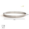 Anello micro-forato in acciaio inox, fascia di ø8xh2 cm da Decora, per crostatine tonde Anello micro-forato in acciaio inox, fascia di ø8xh2 cm da Decora, per crostatine tonde