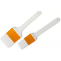 Pennello largo 4 o 6 cm, con setole in poliestere e manico in plastica lungo 23,5 cm da Decora