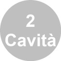 Da 200 a 500 g con 2 cavità stampo uovo in policarbonato professionale per cioccolato