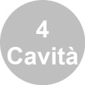 Da 100 a 150 g con 4 cavità stampo uovo in policarbonato professionale per cioccolato