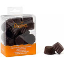 200 Pirottini bon bon marroni in carta forno ø2,7xh1,7 cm da Decora