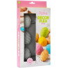 Easter Decora stampo silicone 6 uova di pasqua 5,5x7xh2,5cm Easter Decora stampo silicone 6 uova di pasqua 5,5x7xh2,5cm