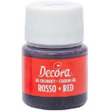 Colorante Alimentare Rosso in Gel 28g Decora | Concentrato per Pasta di Zucchero e Creme