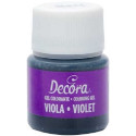 Colorante Alimentare in Gel Concentrato DECORA | Viola (28g) | Professionale per Pasta di Zucchero e Creme