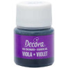 Colorante Alimentare Viola in Gel 28g Decora | Concentrato per Pasta di Zucchero e Creme