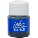 Colorante Alimentare in Gel Concentrato DECORA | Blu (28g) | Professionale per Pasta di Zucchero e Creme