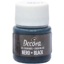 Colorante Alimentare in Gel Nero 28g Decora – Professionale per Creme e Pasta di Zucchero