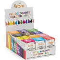 Colorante Alimentare in Gel Concentrato DECORA | set 12 Pz (28g) | Professionale per Pasta di Zucchero e Creme