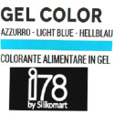 Gel Color Light Blue Silikomart: colorante in gel azzurro tubetto da 15 g della linea i78