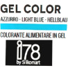 Gel Color Light Blue Silikomart: colorante in gel azzurro tubetto da 15 g della linea i78