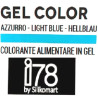 Gel Color Light Blue Silikomart: colorante in gel azzurro tubetto da 15 g della linea i78 Gel Color Light Blue Silikomart: colorante in gel azzurro tubetto da 15 g della linea i78