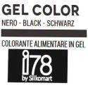 Gel Color Black Silikomart: colorante in gel nero tubetto da 15 g, della linea i78