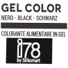 Gel Color Black Silikomart: colorante in gel nero tubetto da 15 g, della linea i78 Gel Color Black Silikomart: colorante in gel nero tubetto da 15 g, della linea i78