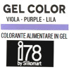 Gel Color Purple Silikomart: colorante in gel viola tubetto da 15 g, della linea i78 Gel Color Purple Silikomart: colorante in gel viola tubetto da 15 g, della linea i78