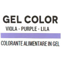 Gel Color Purple Silikomart: colorante in gel viola tubetto da 15 g, della linea i78