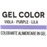 Gel Color Purple Silikomart: colorante in gel viola tubetto da 15 g, della linea i78