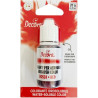 Colorante idrosolubile liquido rosso, ad uso alimentare, per aerografo, 20 g da Decora Colorante idrosolubile liquido rosso, ad uso alimentare, per aerografo, 20 g da Decora