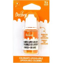 Colorante liposolubile liquido arancione, ad uso alimentare, da 15 g, di Decora