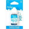 Colorante liposolubile liquido blu, ad uso alimentare, in bottiglia da 15 g, di Decora