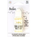 Colorante liposolubile liquido bianco uso alimentare 15 g Decora
