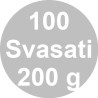 100 Supporti svasati per uova di pasqua fazzoletto da 250 g, di 84 mm x 58 mm h 72 mm