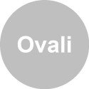 350 o 500 g Supporti ovali trasparenti per uova di pasqua stagnolate e decorate 5 pz