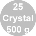 25 Supporti Crystal trasparenti per uova di pasqua stagnolate e decorate 500 g