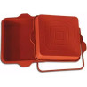 Quadrato SFT306 Silikomart: stampo in silicone con anello teglia quadrata 22,8x22,8xh5 cm Quadrato SFT306 Silikomart: stampo in silicone con anello teglia quadrata 22,8x22,8xh5 cm