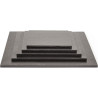 Sottotorta cartone nero quadrato Decora: vassoio torta rigido 25x25xxh1,2 cm o 30x30xh1,2 cm Sottotorta cartone nero quadrato Decora: vassoio torta rigido 25x25xxh1,2 cm o 30x30xh1,2 cm