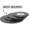 Da ø25 a ø35 cm sottotorta cartone nero tondo Decora vassoio torta rigido h1,2 cm