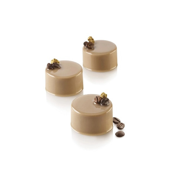Stampo Sessantaquaranta cylinders per 40 mini cilindri diametro 5 h 3 cm SQ079 in silicone da Silikomart